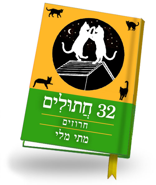 עטיפת הספר המלך 32 חתולים